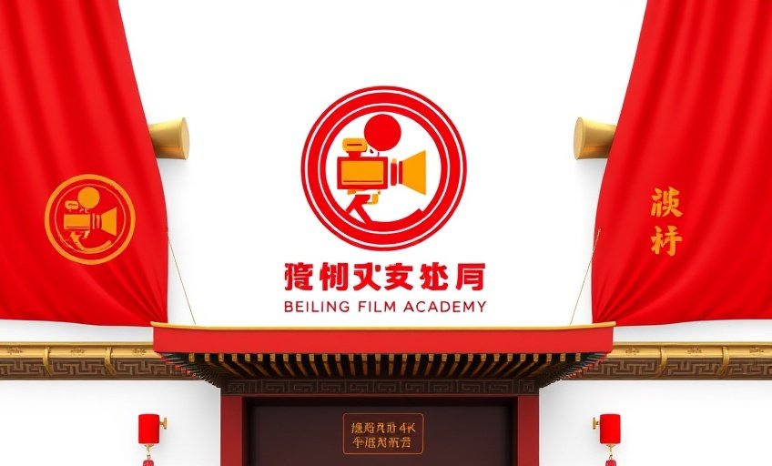 男人的影院人才培养合作伙伴北京电影学院标志